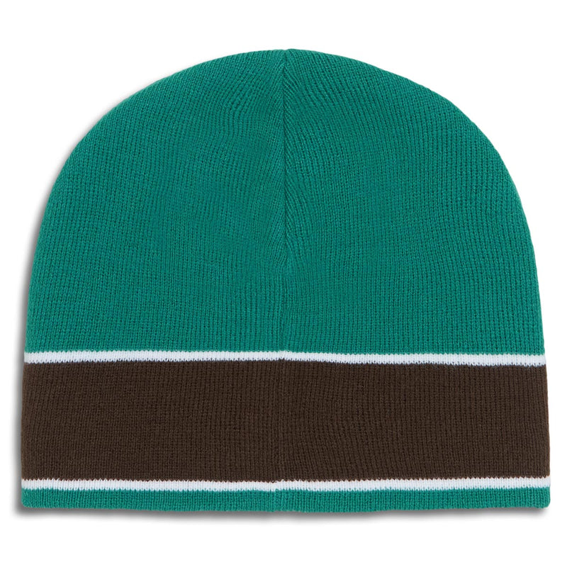 CCS Icon Skully Beanie - Green/Brown