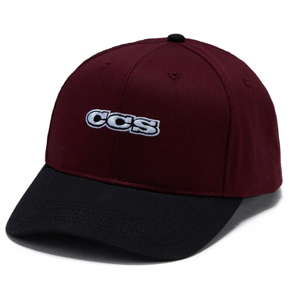 CCS Icon Snapback Hat - Maroon/Black