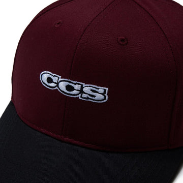 CCS Icon Snapback Hat - Maroon/Black