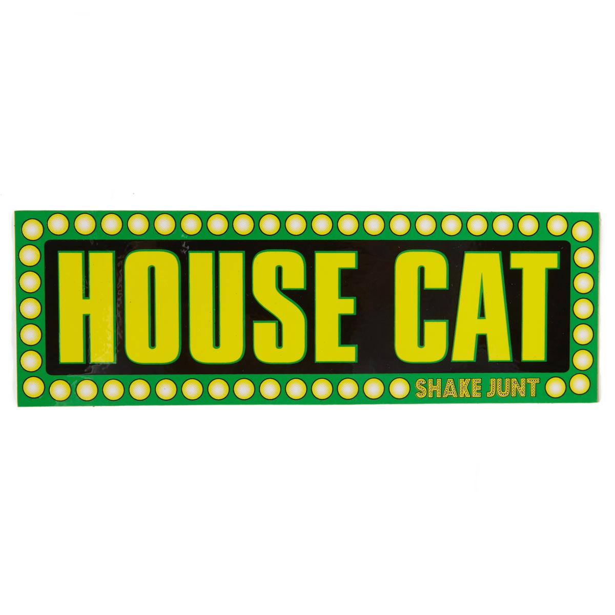Shake Junt Bumper Sticker - House Cat image 1