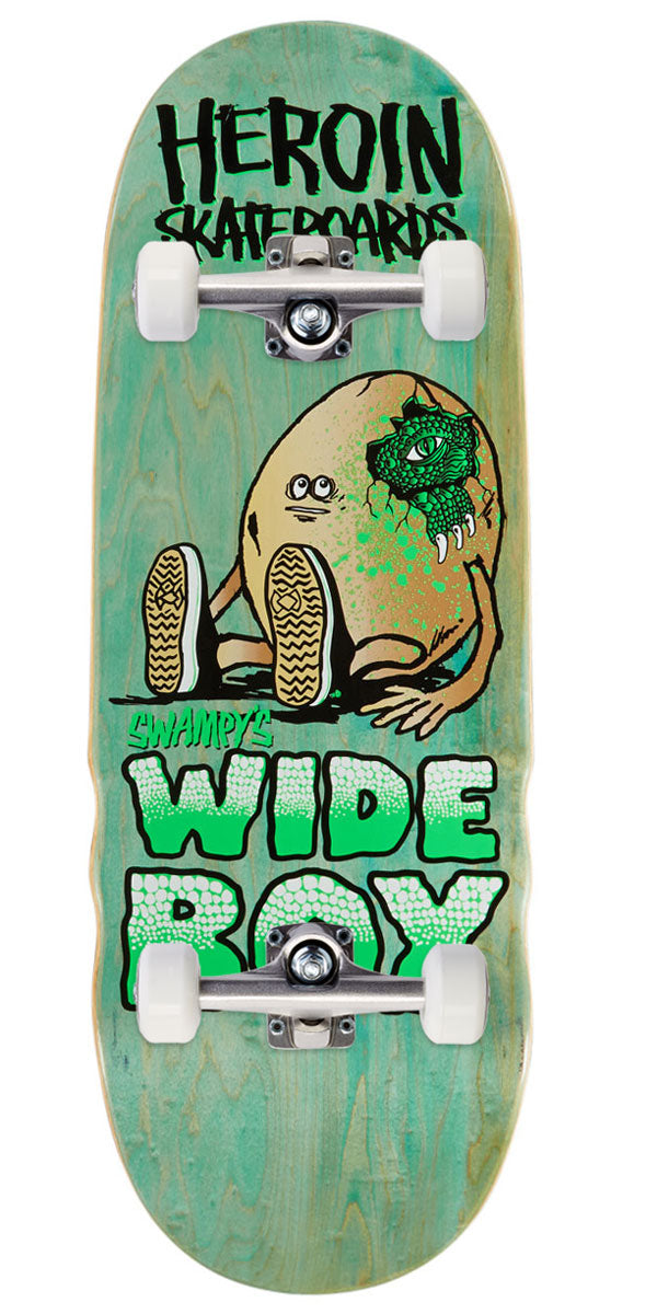 Heroin Swamp's Wideboy Skateboard Complete - 10.75