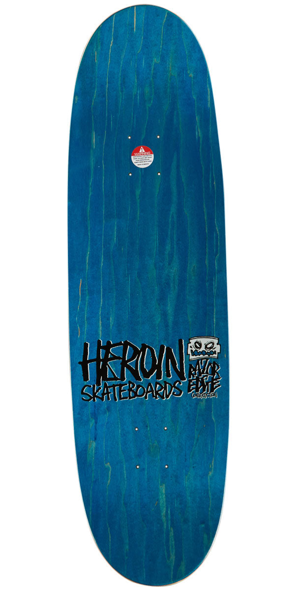 Heroin Fried Egg 3 Skateboard Deck - 8.90