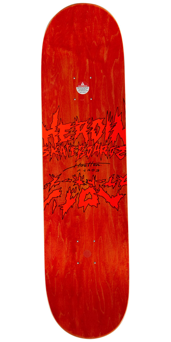Heroin Yankou Dead Reflections Skateboard Deck - 8.25