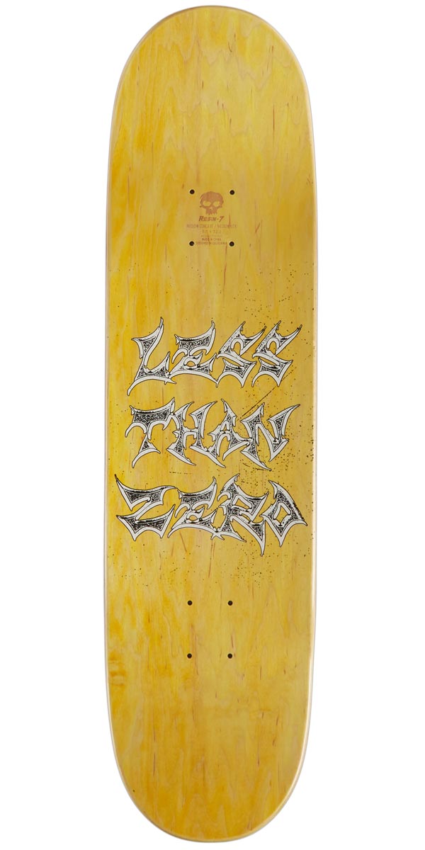 Zero Less Than Zero Video Skull Skateboard Complete - 8.50