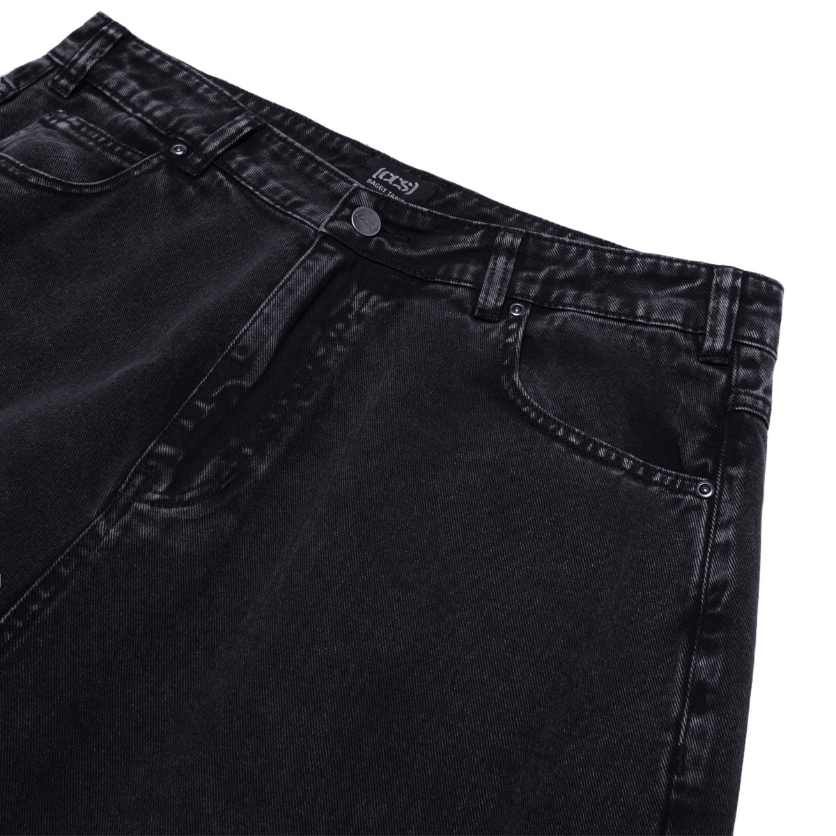 CCS Baggy Taper Denim Jeans - Acid Black CCS Baggy Taper Denim Jeans - Acid Black