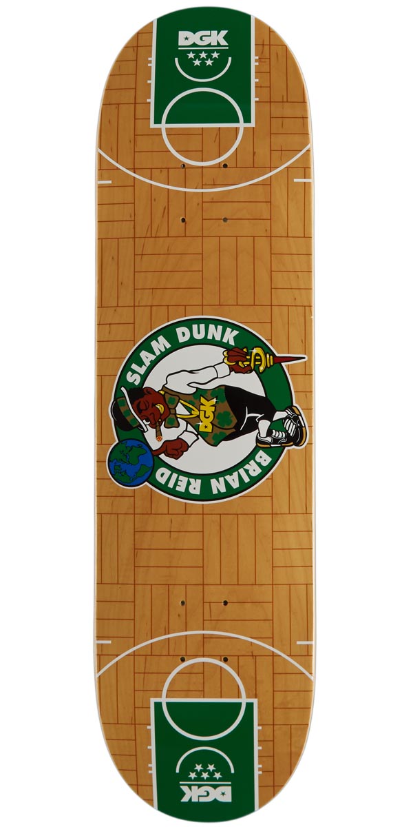 DGK Slam Dunk Reid Skateboard Deck - 8.38