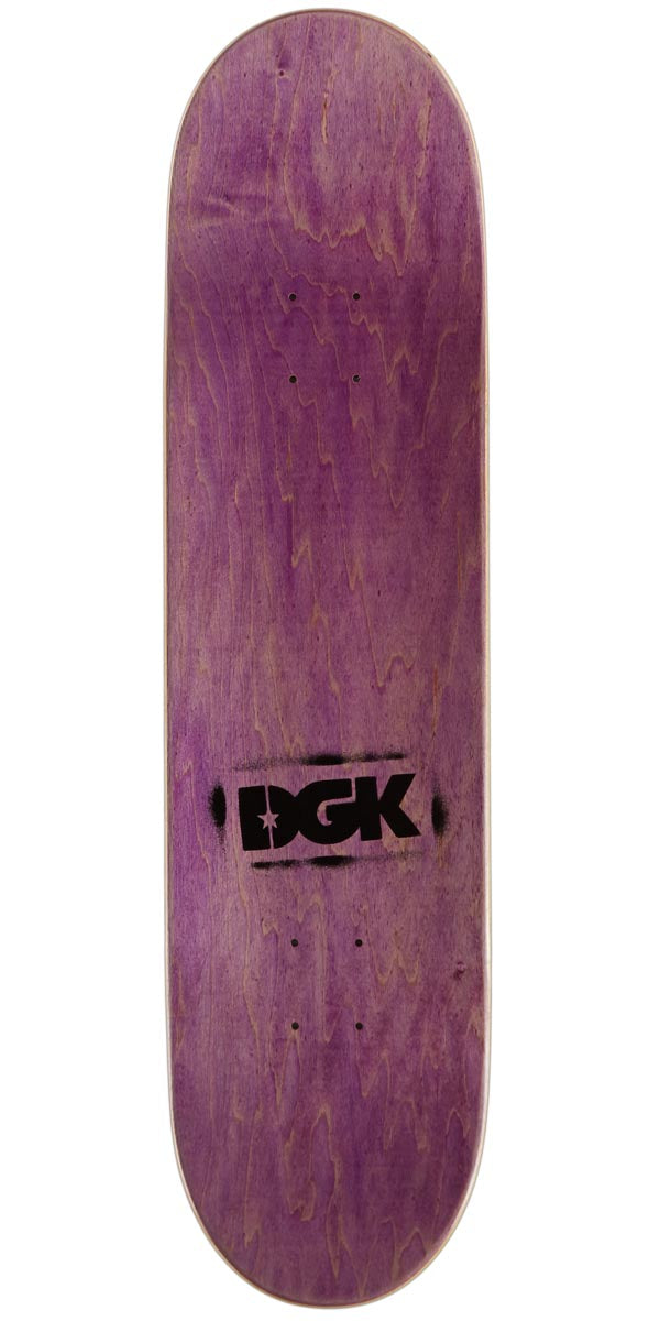 DGK x Onyx Skateboard Deck - Black - 8.25