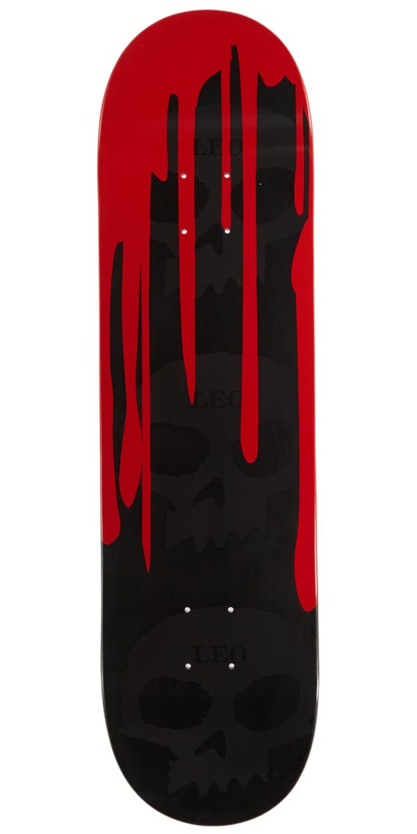 Zero Leo Romero Guest 3 Skull Blood Skateboard Deck - 8.25