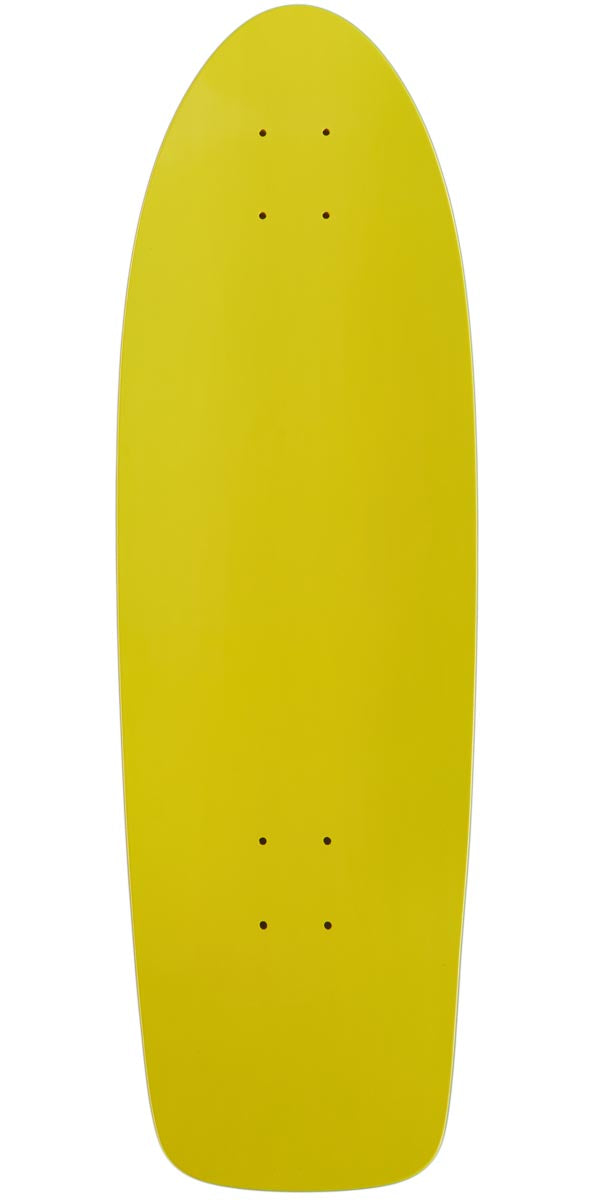 Dogtown Red Dog 70's Classic Skateboard Deck - Bright Yellow Full Dip - 9.00