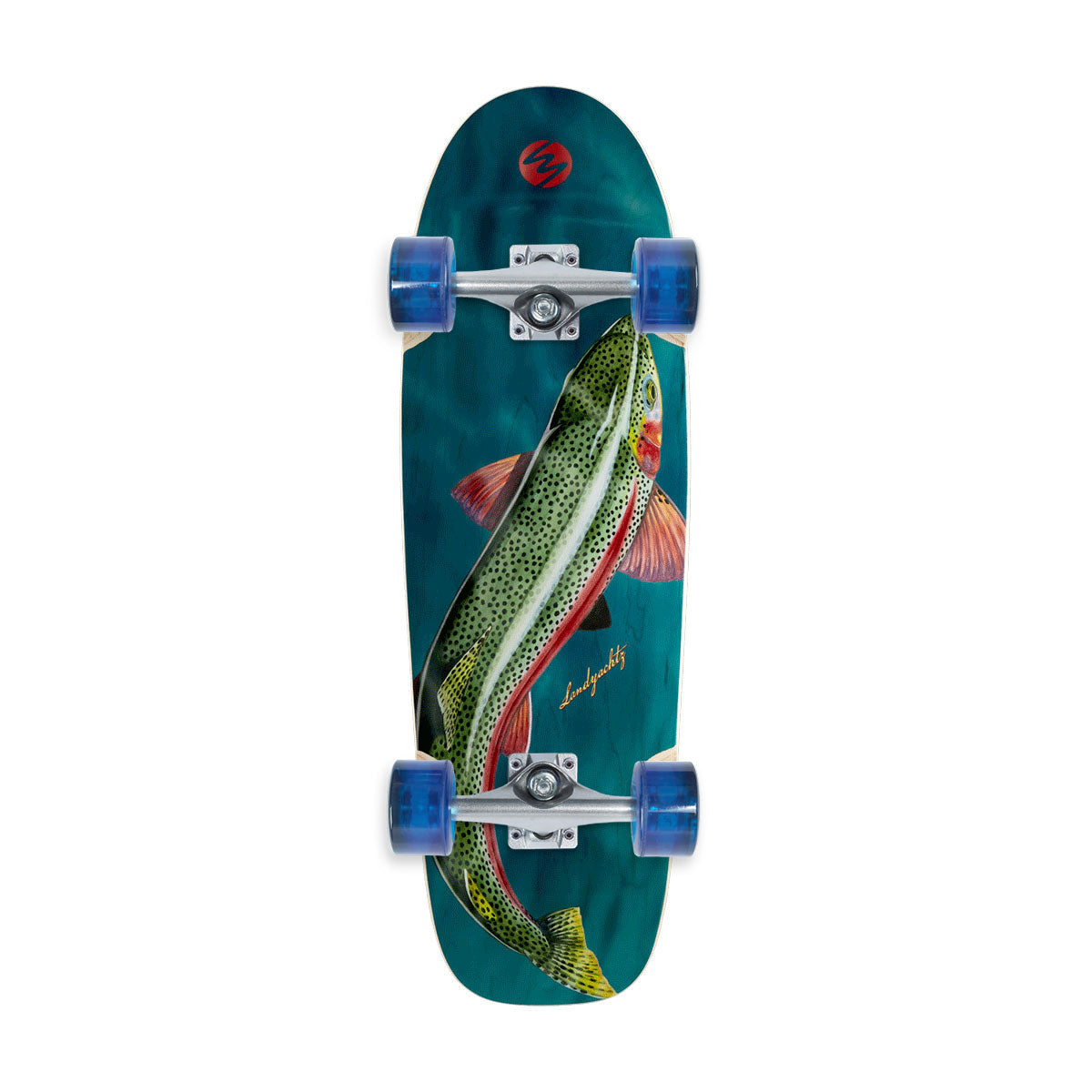 Landyachtz Raft Trout Longboard Cruiser Complete – CCS