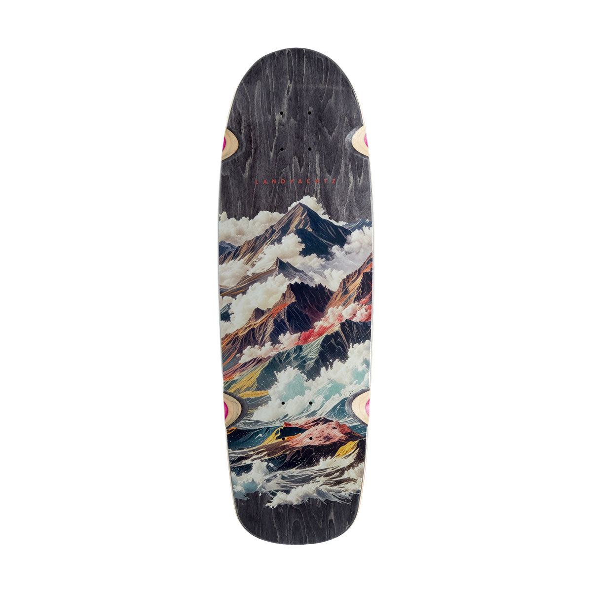 Landyachtz Tugboat Atmosphere Longboard Cruiser Deck image 1
