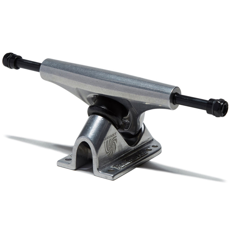 Paris Savant 125mm/135mm Convertible 50 Degree Longboard Trucks - Polished Silver