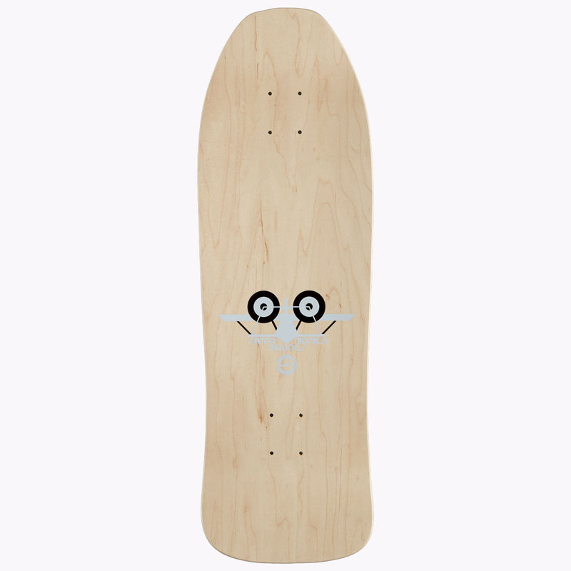 Santa Monica Airlines PC Skateboard Deck - Black Formica - 9.50