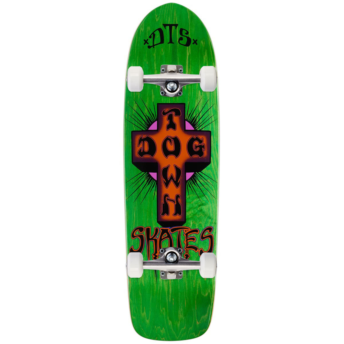 Dogtown Big Boy Skateboard Complete - Green Stain - 9.045