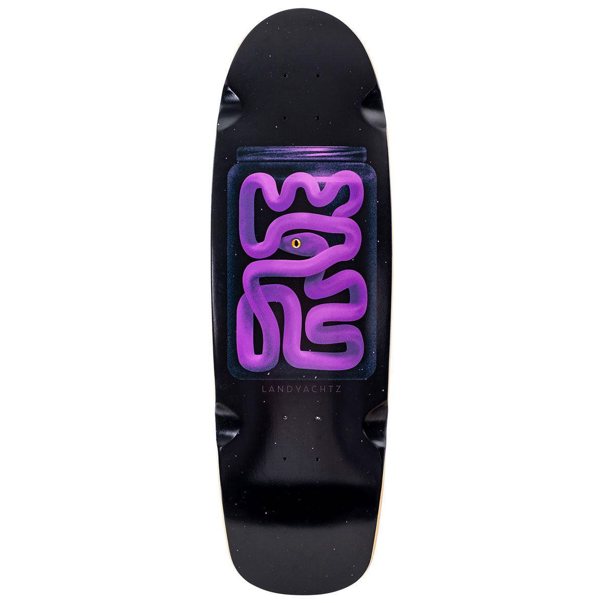 Landyachtz Tugboat Snek Longboard Cruiser Deck - Purple image 1