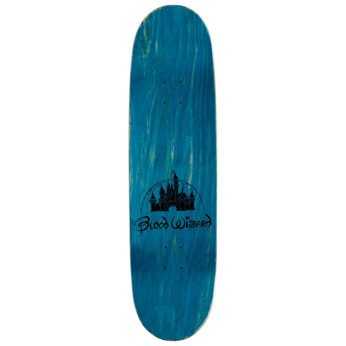 Blood Wizard Darktasia Knight On Beard Mountain Skateboard Deck