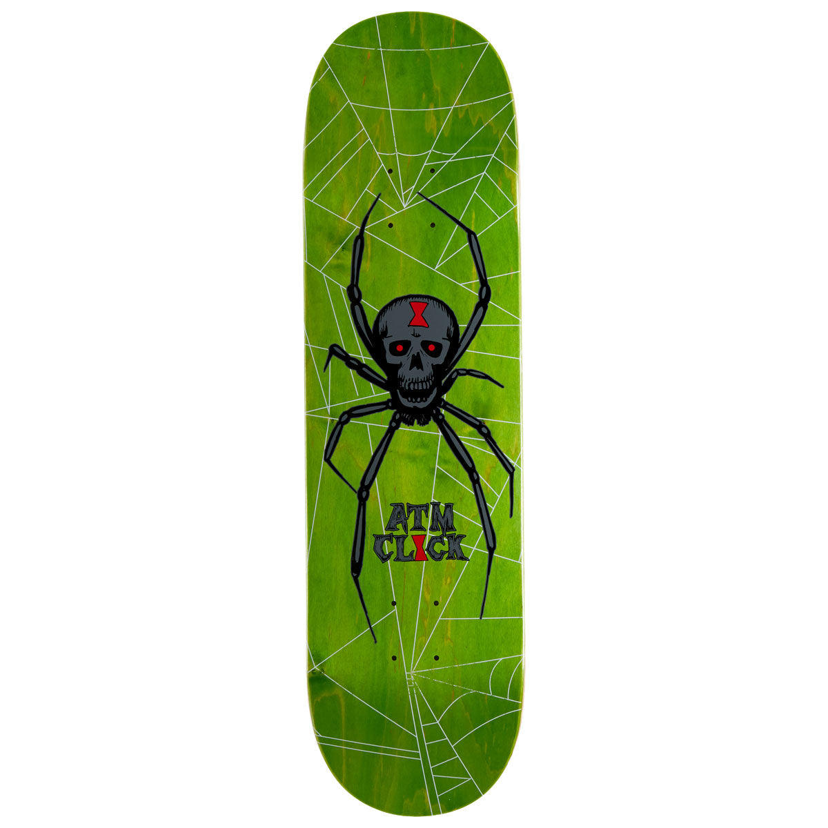 ATM Spider Skateboard Deck - 8.25