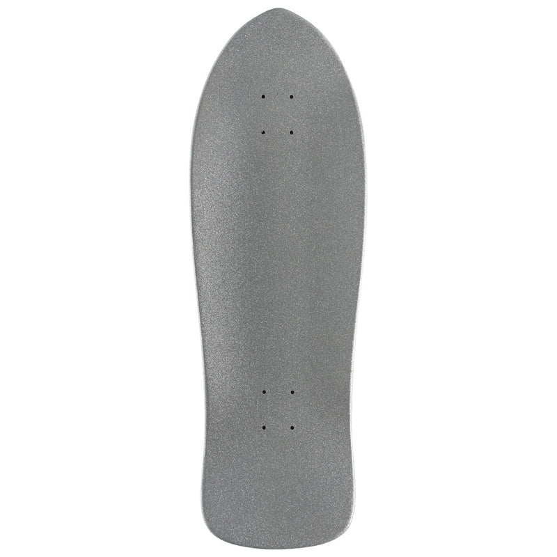 Dogtown x Suicidal Tendencies Punk Skull Reissue Skateboard Deck - Metallic Silver Full Dip - 10.125