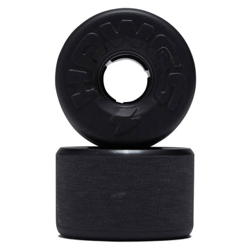 Hawgs EZ Hawgs 78a Stone Ground Longboard Wheels - Black - 63mm