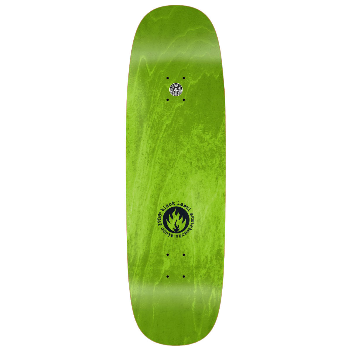 Black Label Nick Peterson Burnside Brew Tugboat Shape Skateboard