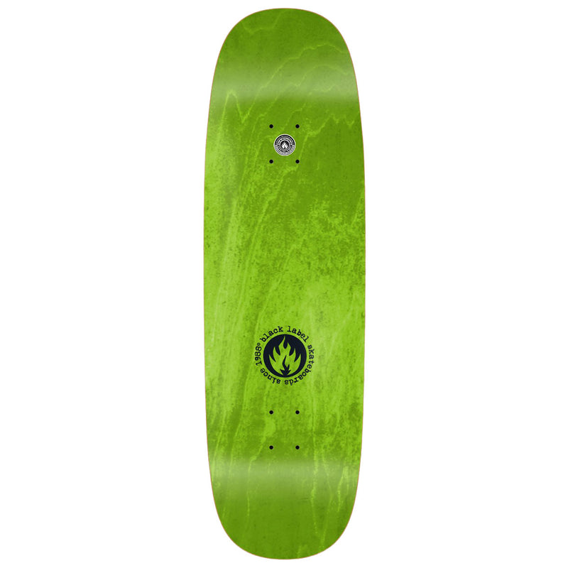 Black Label Nick Peterson Burnside Brew Tugboat Skateboard Deck - Assorted Stains - 9.50