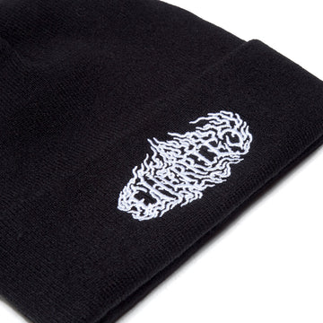 Cherries Flame Beanie - Black