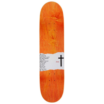 Zero Thomas OG Cross Skateboard Deck - 8.00