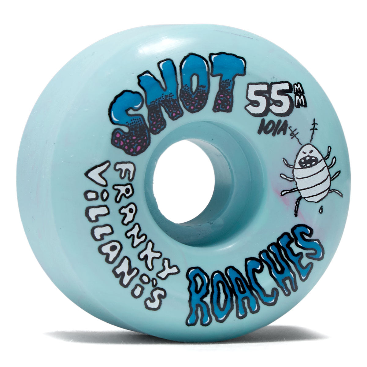 Snot Franky Villani Roaches 101a Skateboard Wheels - Blue - 55mm – CCS