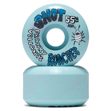 Snot Franky Villani Roaches 101a Skateboard Wheels - Blue - 55mm