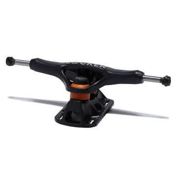 Grind King Locker Skateboard Trucks - Flat Black - 8.75