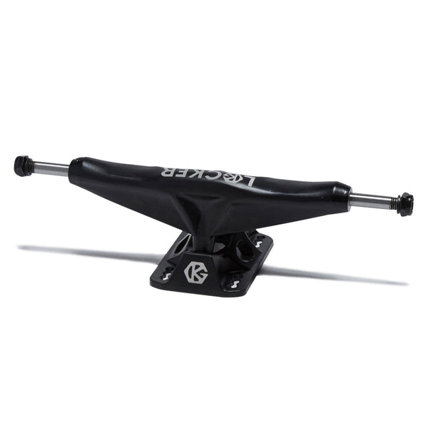Grind King Locker Skateboard Trucks - Flat Black - 9.25