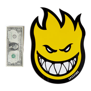 Spitfire Bighead LG Sticker - Yellow