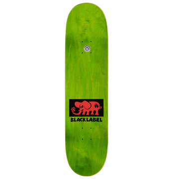 Black Label Elephant Block Skateboard Complete - Red - 8.25
