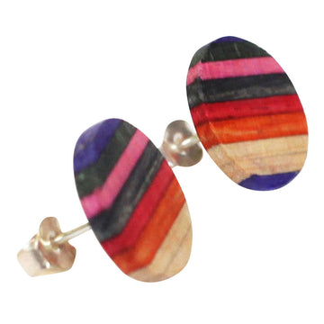 MapleXO Classic Stud Earrings - Strata