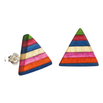 MapleXO Classic Stud Earrings - Pyramid
