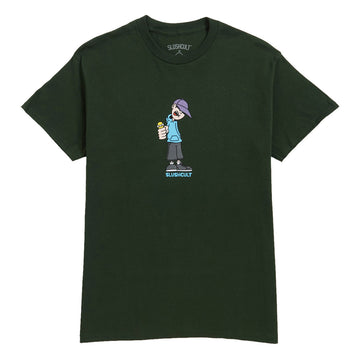 SlushCult Dude T-Shirt - Forest Green