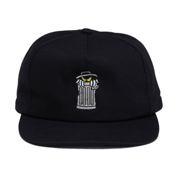 SlushCult Trash 5 Panel Hat - Black