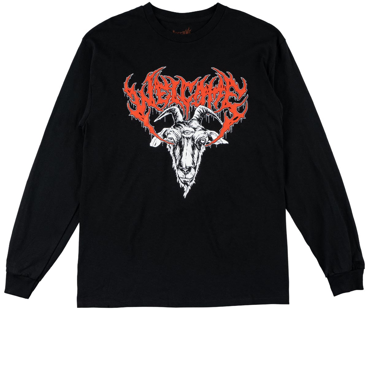 Welcome Pupil Long Sleeve T-Shirt - Black image 1