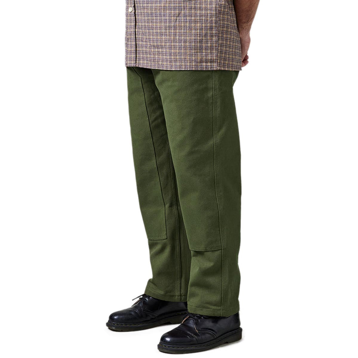 Passport Double Knee Diggers Club Pants - Olive image 2