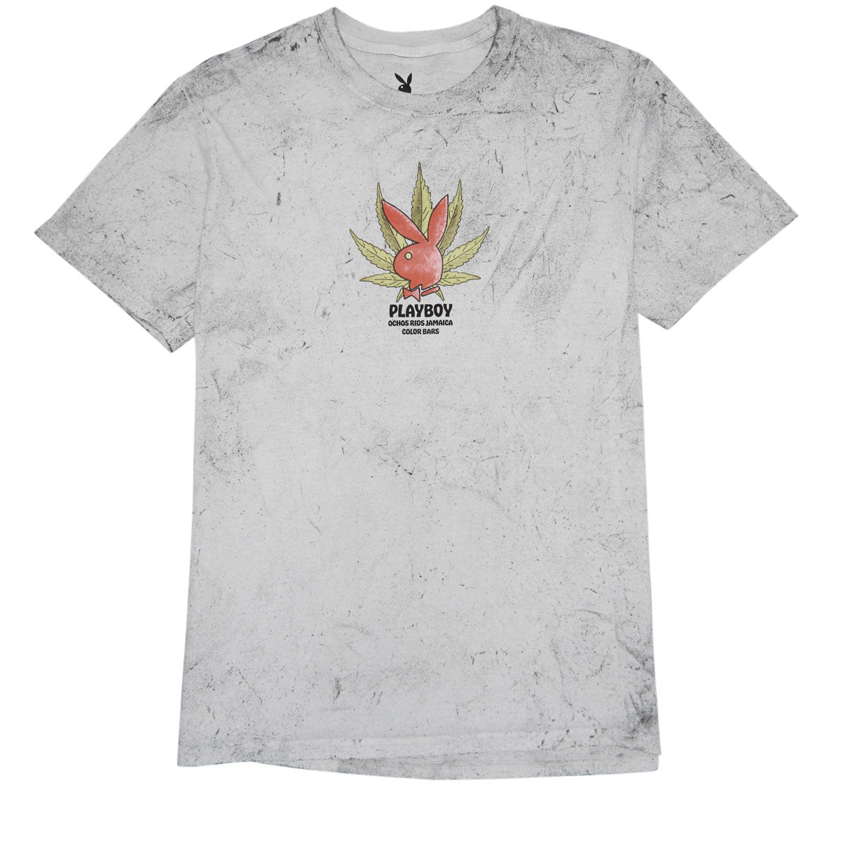 Color Bars x Playboy Jamaica Spades T-Shirt - Smoke image 2
