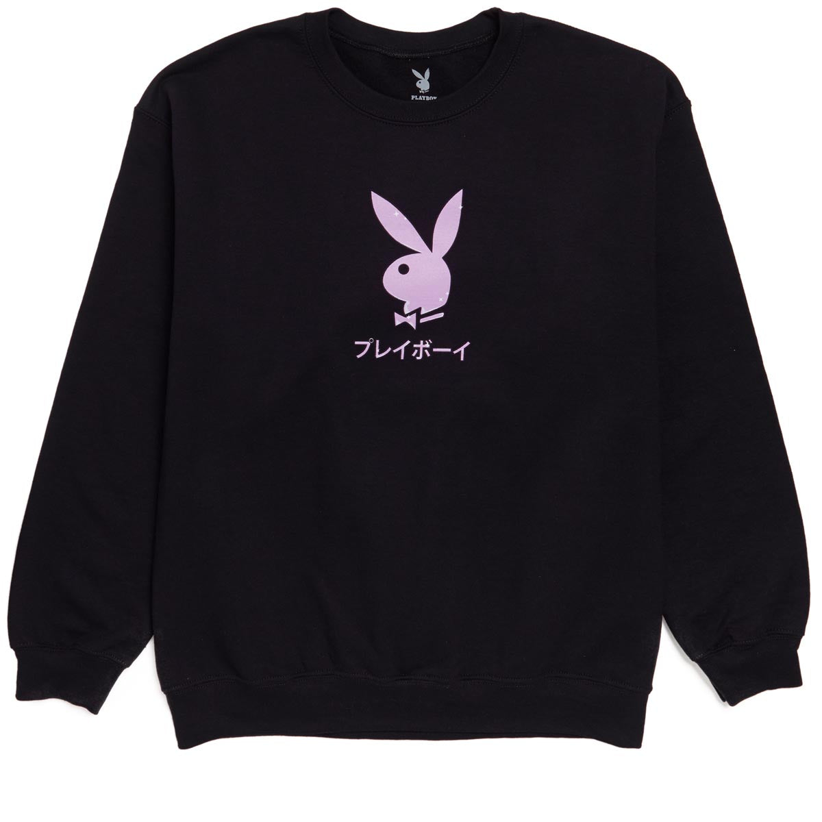 Color Bars x Playboy Tokyo Lady Luck Crewneck Sweatshirt - Black image 2