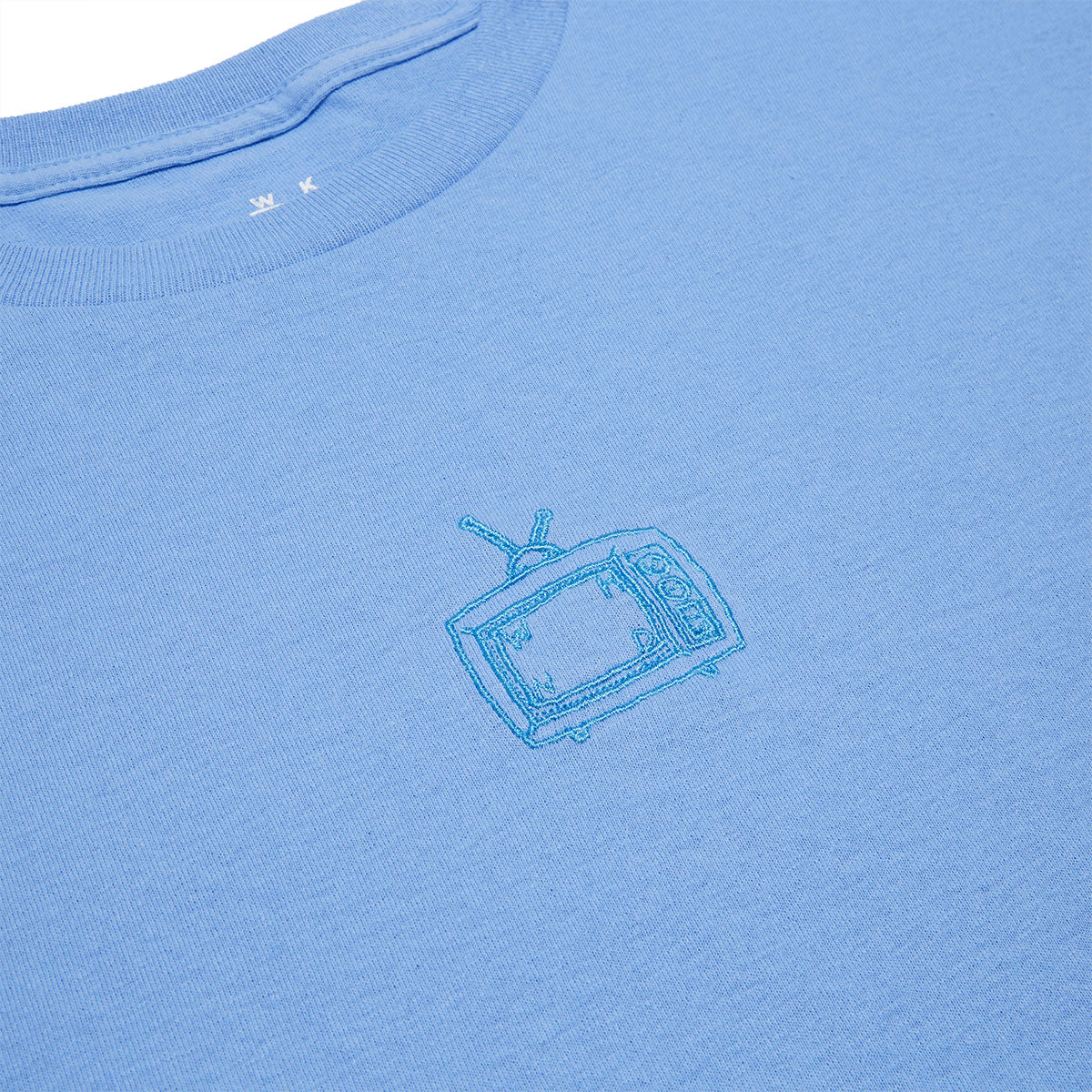 WKND Tv Logo Embroidery T-Shirt - C.Blue image 2