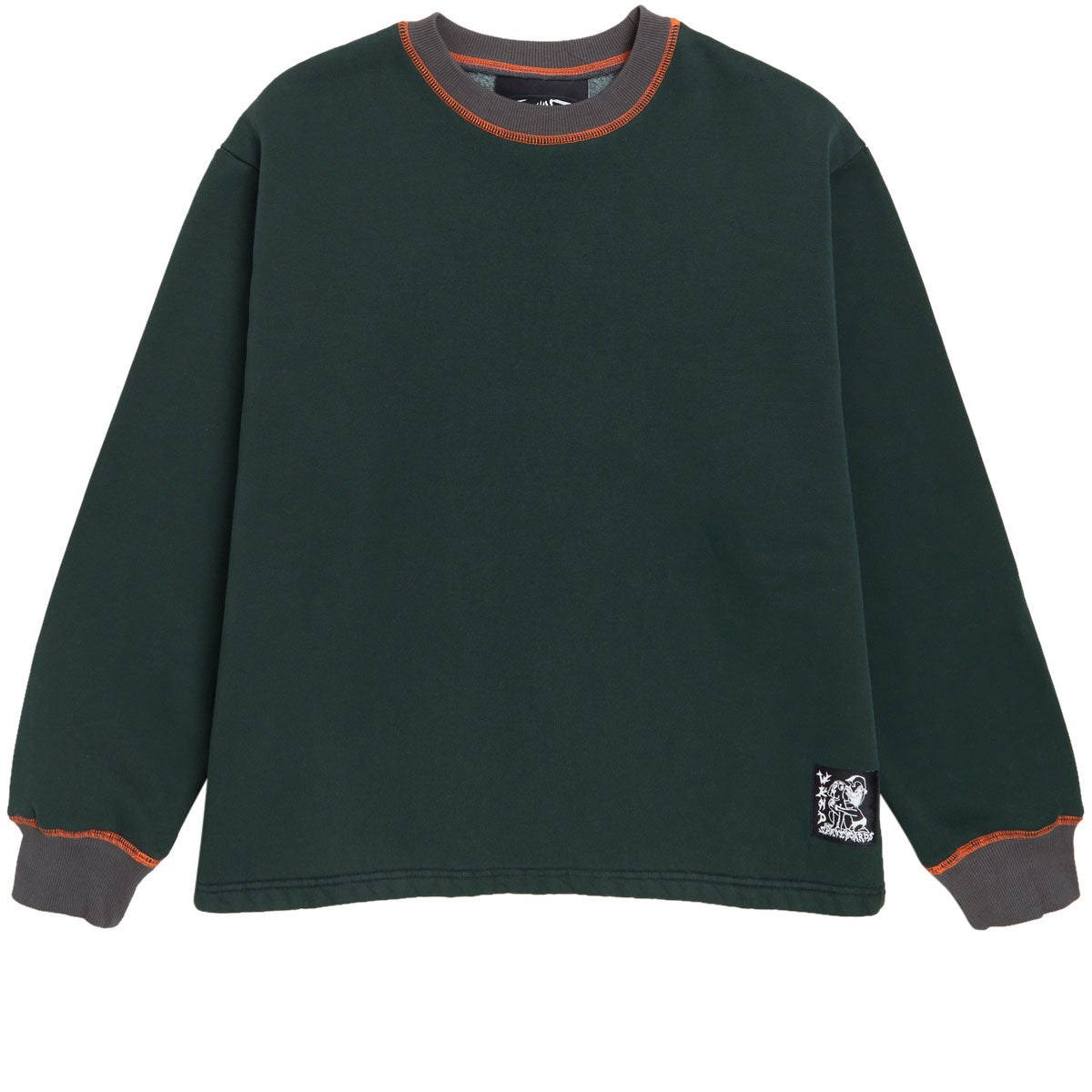WKND Pigment Jumper Sweatshirt - Green image 1
