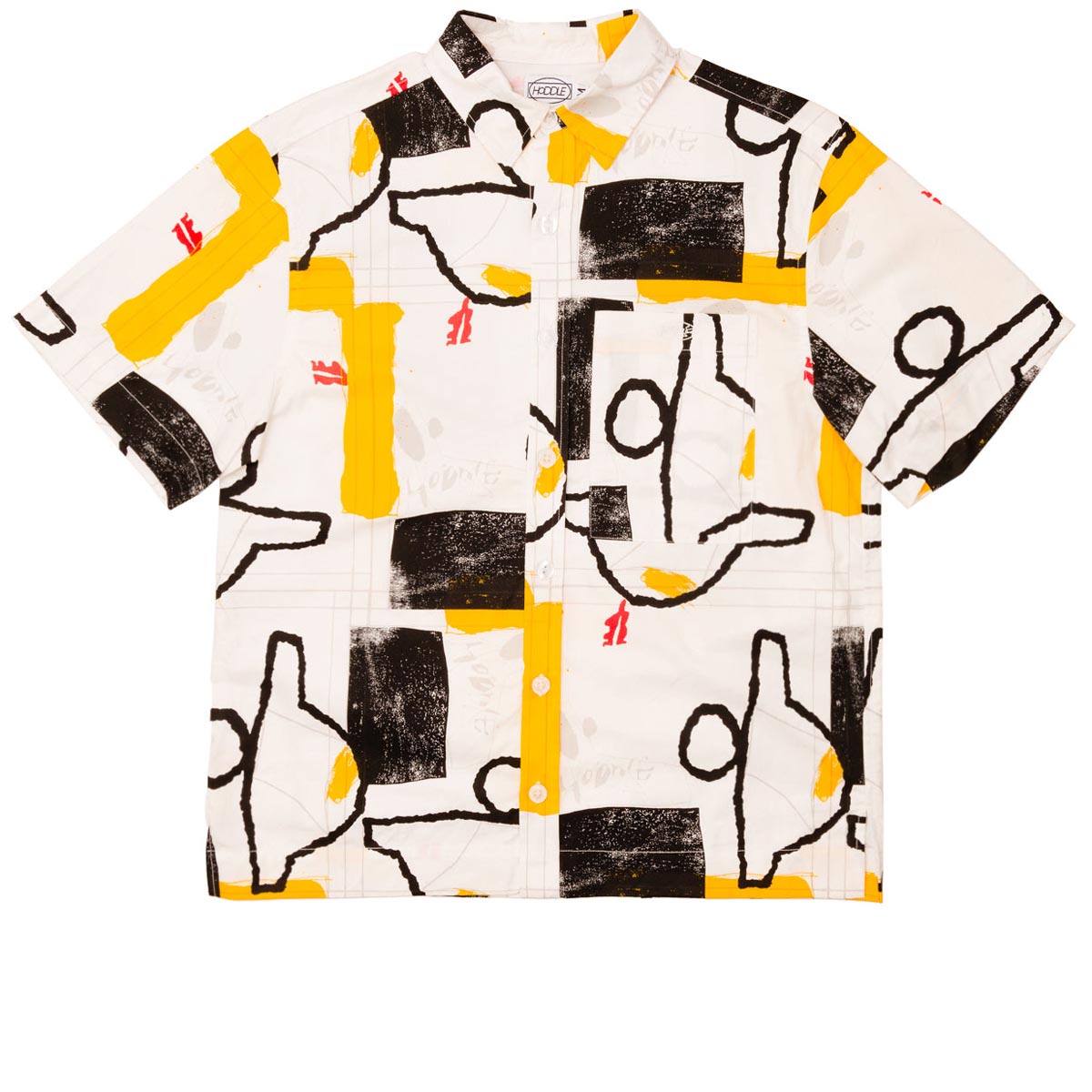 Hoddle Faire Shirt - Yellow/Black/White image 1