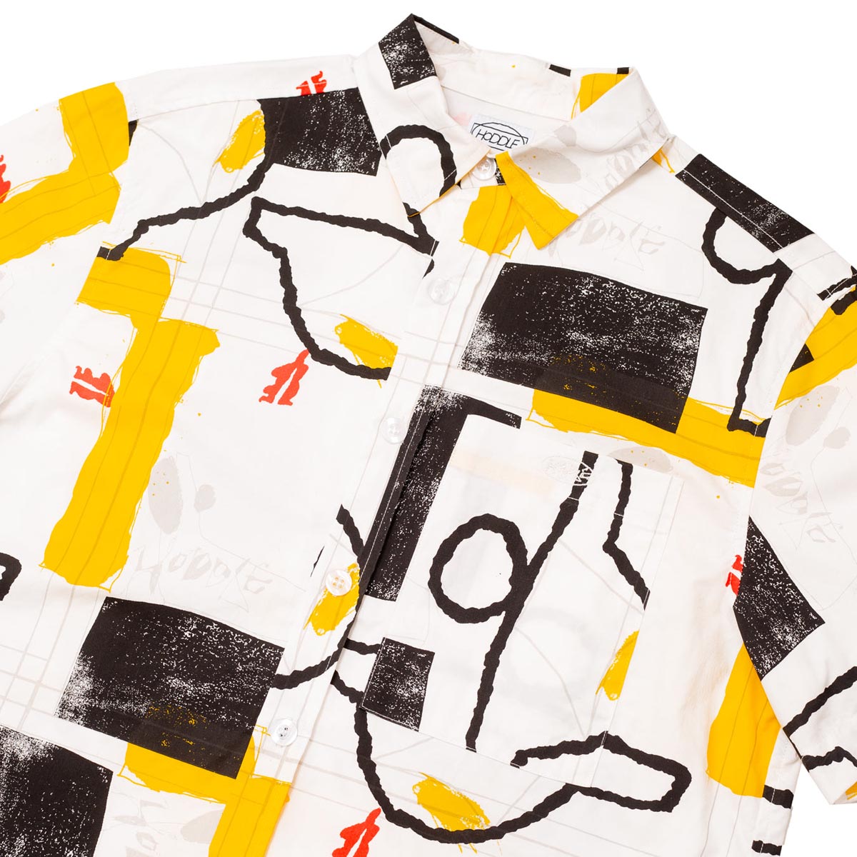 Hoddle Faire Shirt - Yellow/Black/White image 4