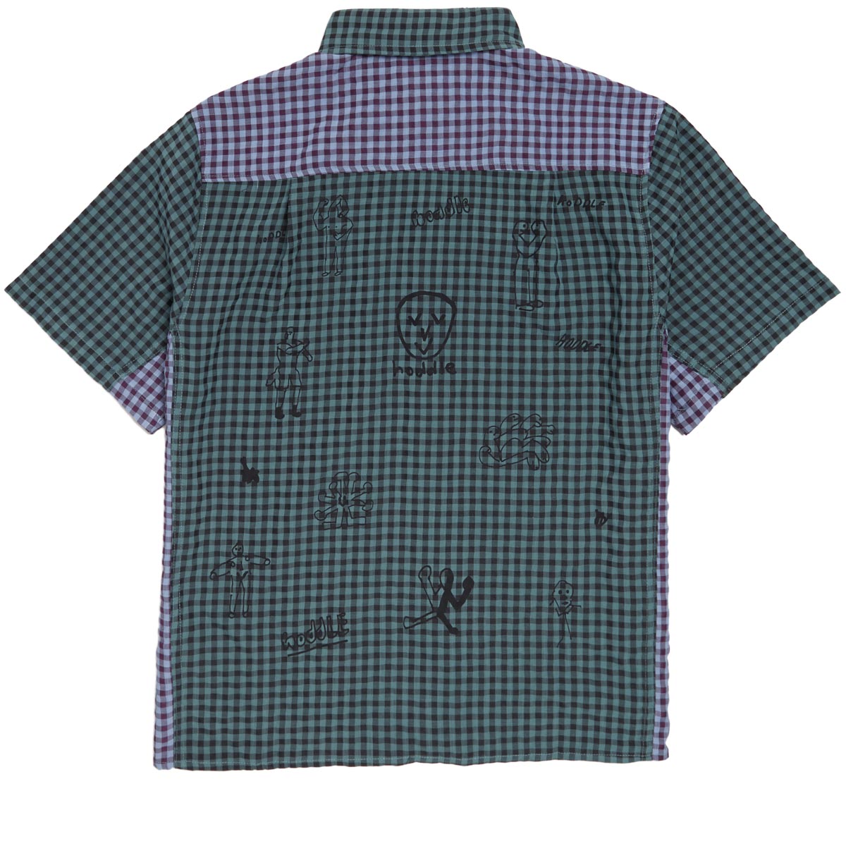 Hoddle Tour Shirt - Blue/Green Check image 2