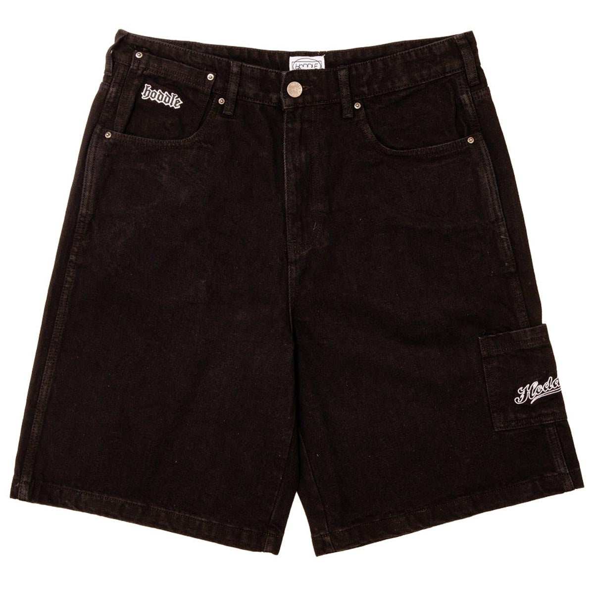 Hoddle 16oz Denim Ranger Shorts - Black – CCS