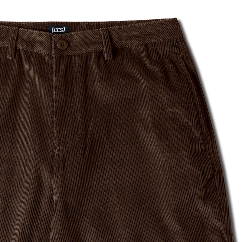 CCS Baggy Taper Corduroy Pants - Brown