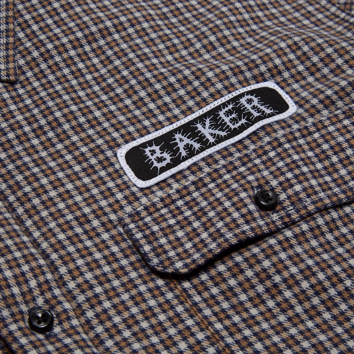Baker Stitch Flannel Jacket - Grey image 3