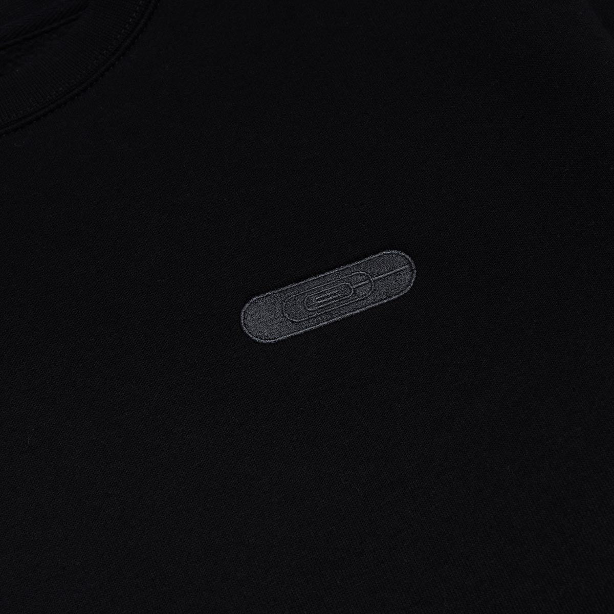 CCS Nested Logo Heavy Crewneck Sweatshirt - Black image 2